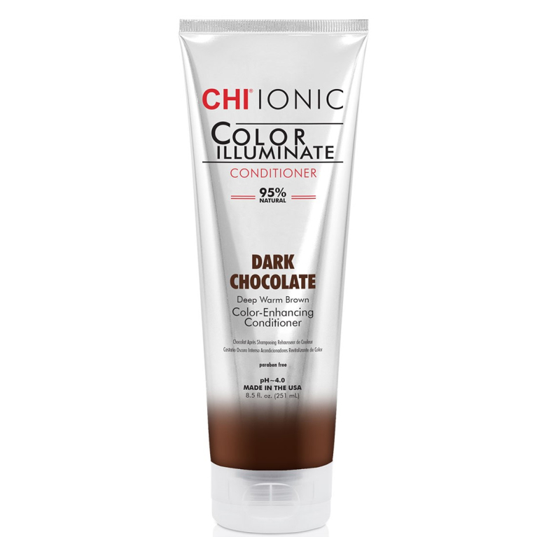 CHI Ionic Color Illuminate Dark Chokolate Оттеночный кондиционер Темный шоколад, 251мл