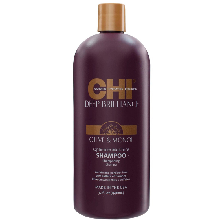 CHI Deep Brilliance Увлажняющий шампунь для поврежденных волос, 946мл