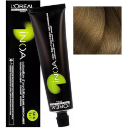L'Oreal INOA 8.3 Светлый блонд золотистый Стойкая краска для волос без аммиака, 60г
