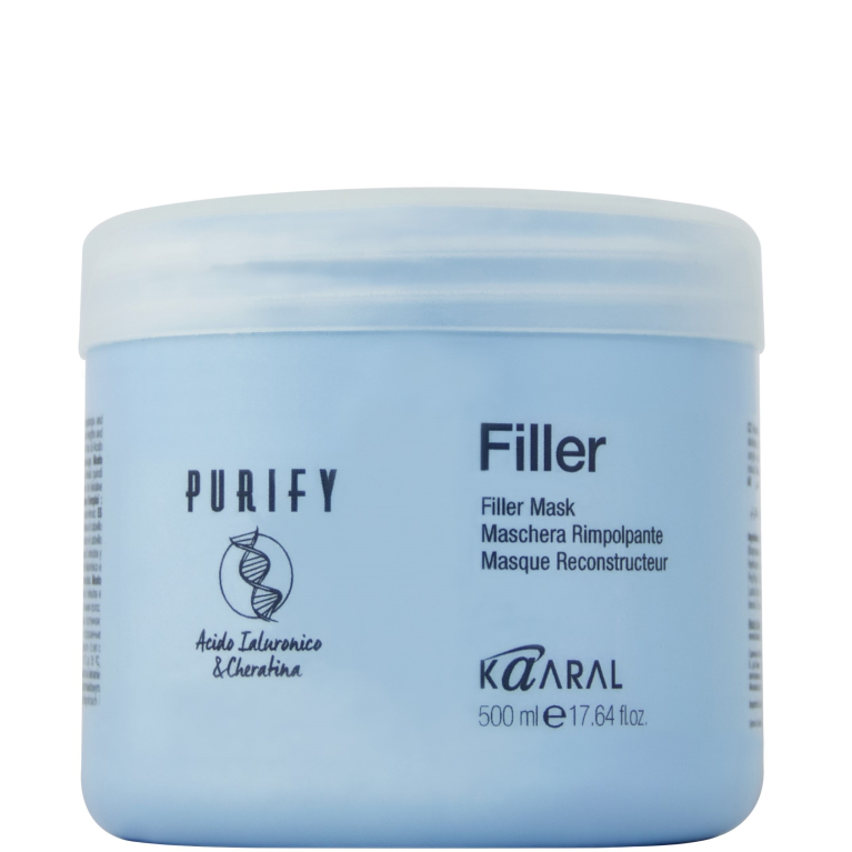 Kaaral Purify Filler Маска для плотности волос с кератином и гиалуроновой кислотой, 500мл