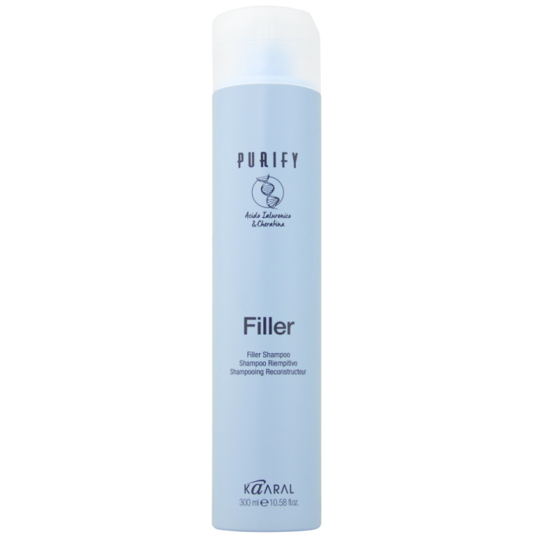 Kaaral Purify Filler Шампунь для плотности волос с кератином и гиалуроновой кислотой, 300мл