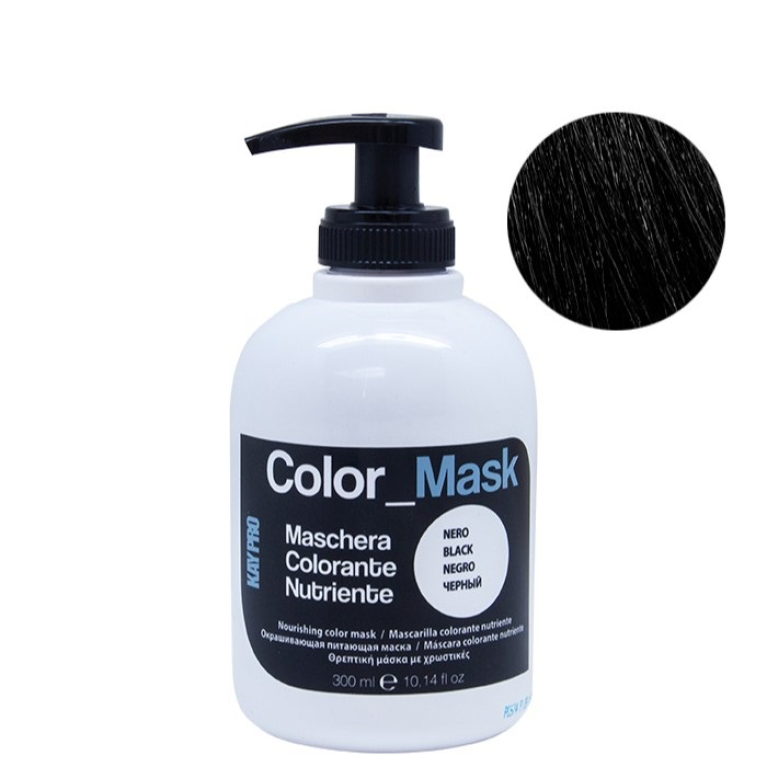 KayPro Color Mask Оттеночная маска с прямыми пигментами (Черный), 300мл