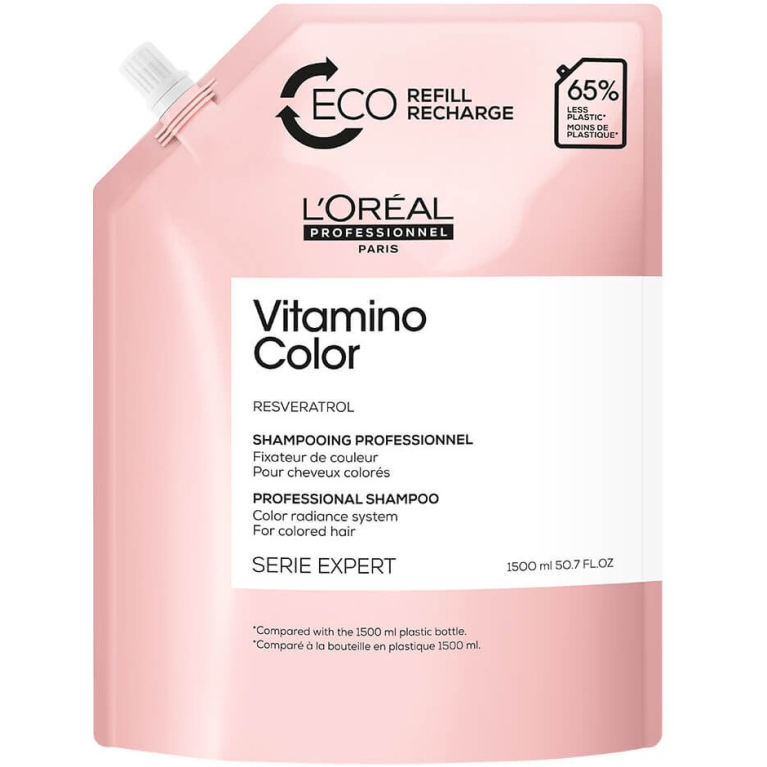 L'Oreal Vitamino Color Шампунь для окрашенных волос (рефил), 1500мл