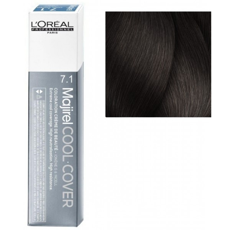 L'Oreal Majirel Cool Cover 5.18 Светлый шатен пепельный мокка Краска для волос, 50мл