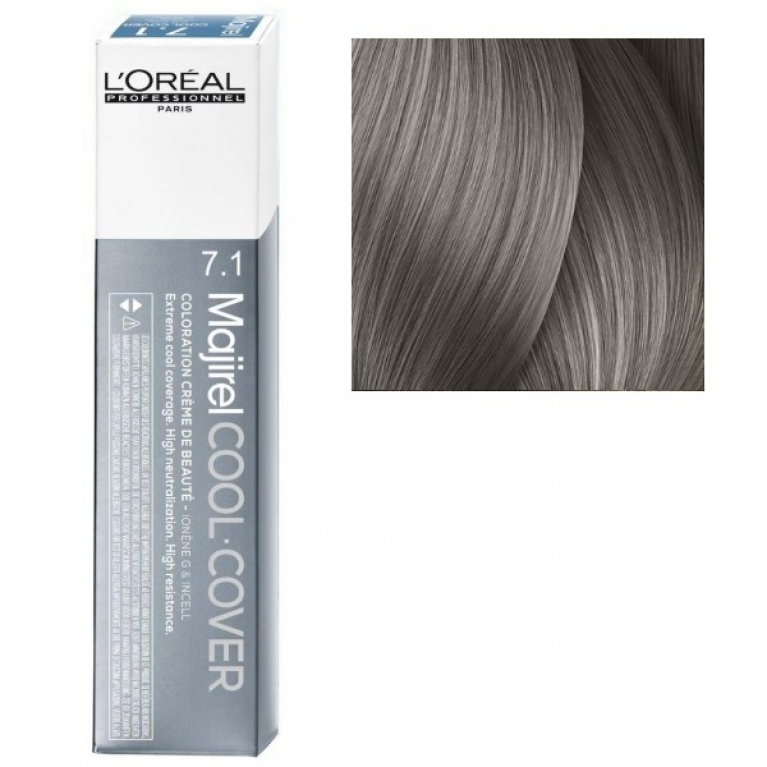 L'Oreal Majirel Cool Cover 8.1 Светлый блонд пепельный Краска для волос, 50мл