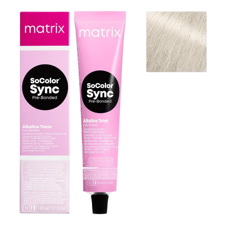 Matrix Color Sync 11V Ультра яркий блонд перламутровый Тонирующая крем-краска для волос, 90мл