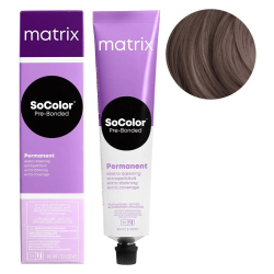 Matrix SoColor Pre-Bonded Extra Coverage 505NA Крем-краска для седых волос Светлый шатен натуральный пепельный, 90мл 