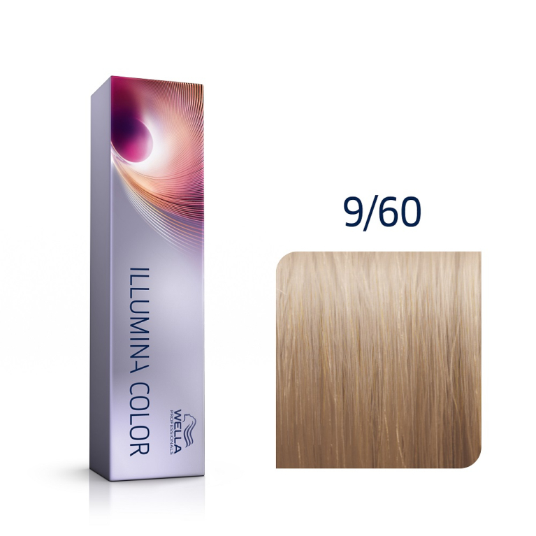 Illumina Color 9/60 Очень светлый блонд фиолетовый натуральный Стойкая крем-краска, 60мл